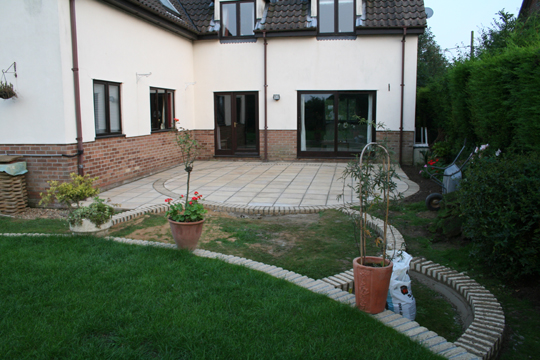 Patio Special Design and Laid